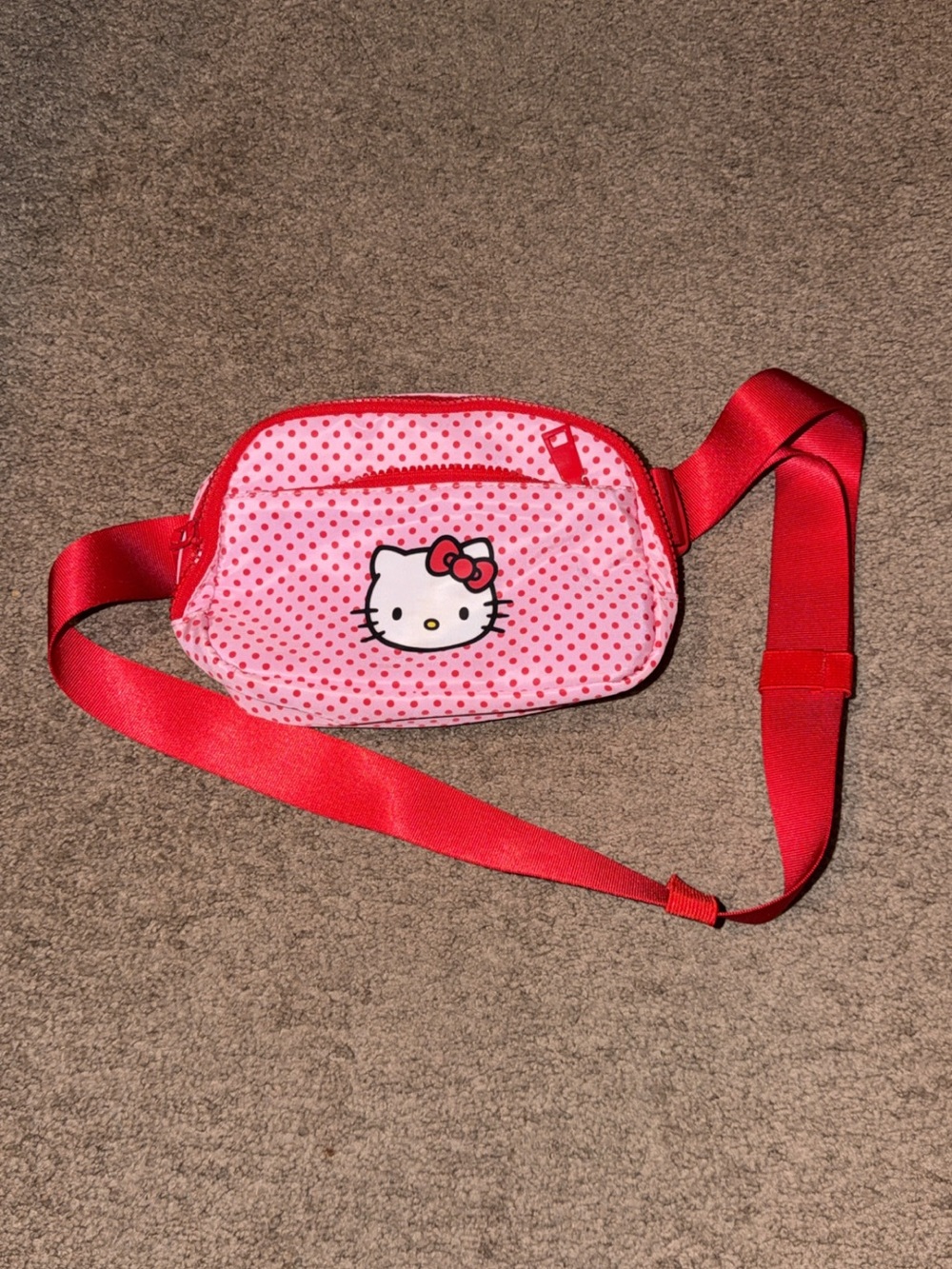 Hello Kitty Pink Polka Dot Fanny Pack